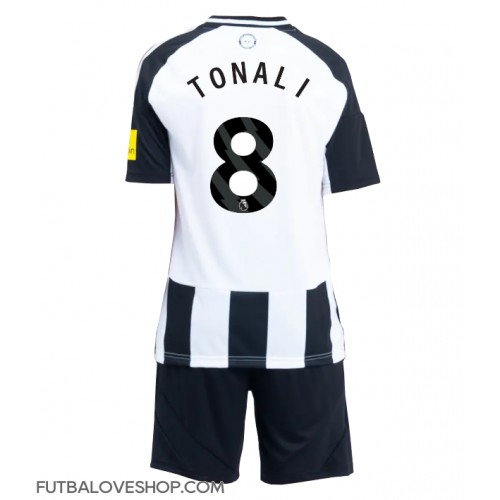 Dres Newcastle United Sandro Tonali #8 Domáci pre deti 2024-25 Krátky Rukáv (+ trenírky)